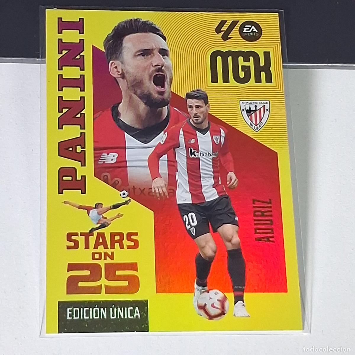 Cromos de f&uacute;tbol: D15 433 ADURIZ ATHLETIC CLUB STARS ON 25 EDICION UNICA MEGACRACKS LIGA 2026 2027 26 27 PANINI MGK