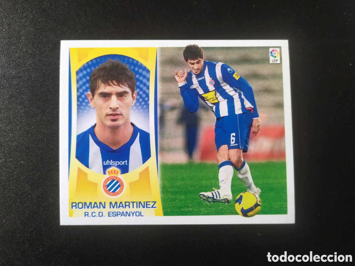 Cromos de f&uacute;tbol: Liga este 2009 2010 09 10 panini Rom&aacute;n Mart&iacute;nez n&deg; 11A 11 A Espanyol