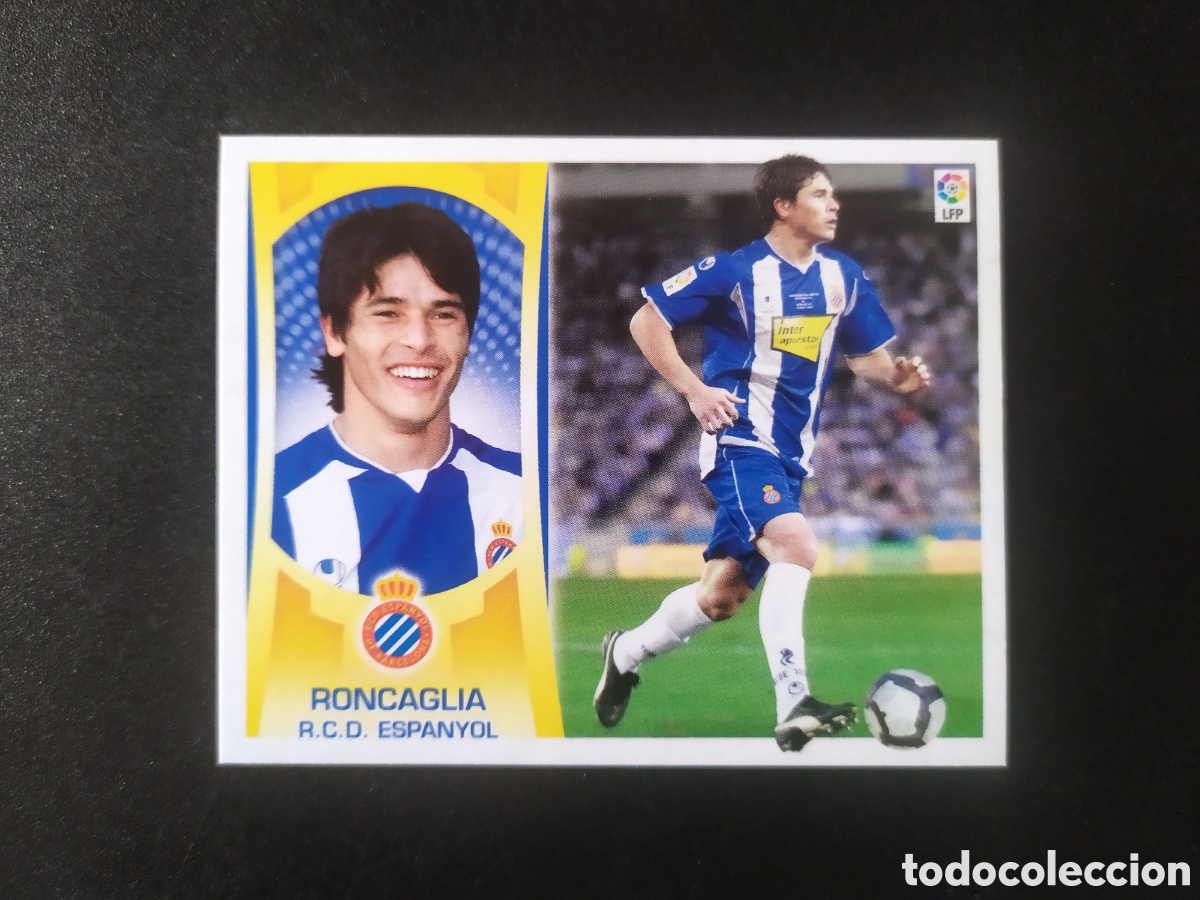 Cromos de f&uacute;tbol: Liga este 2009 2010 09 10 panini Roncaglia fichaje n&deg; 16 Espanyol