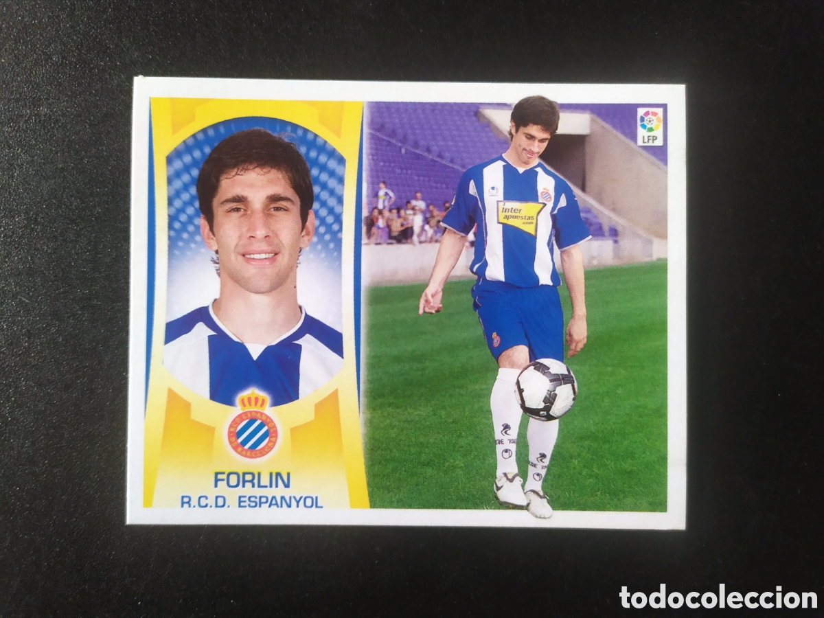 Cromos de f&uacute;tbol: Liga este 2009 2010 09 10 panini Forlin fichaje n&deg; 43 Espanyol