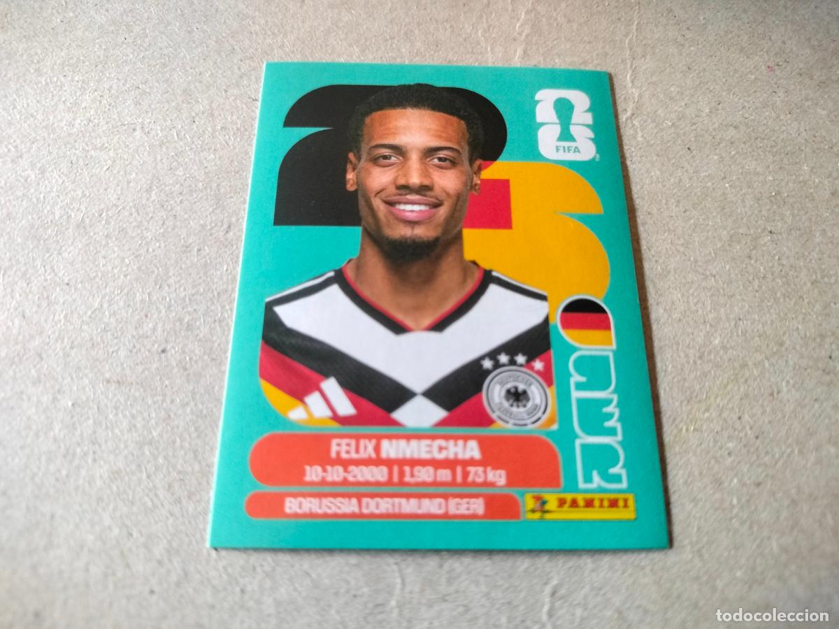 Cromos de f&uacute;tbol: CROMO FUTBOL MUNDIAL 2026 NMECHA ALEMANIA N&Uacute;MERO 12