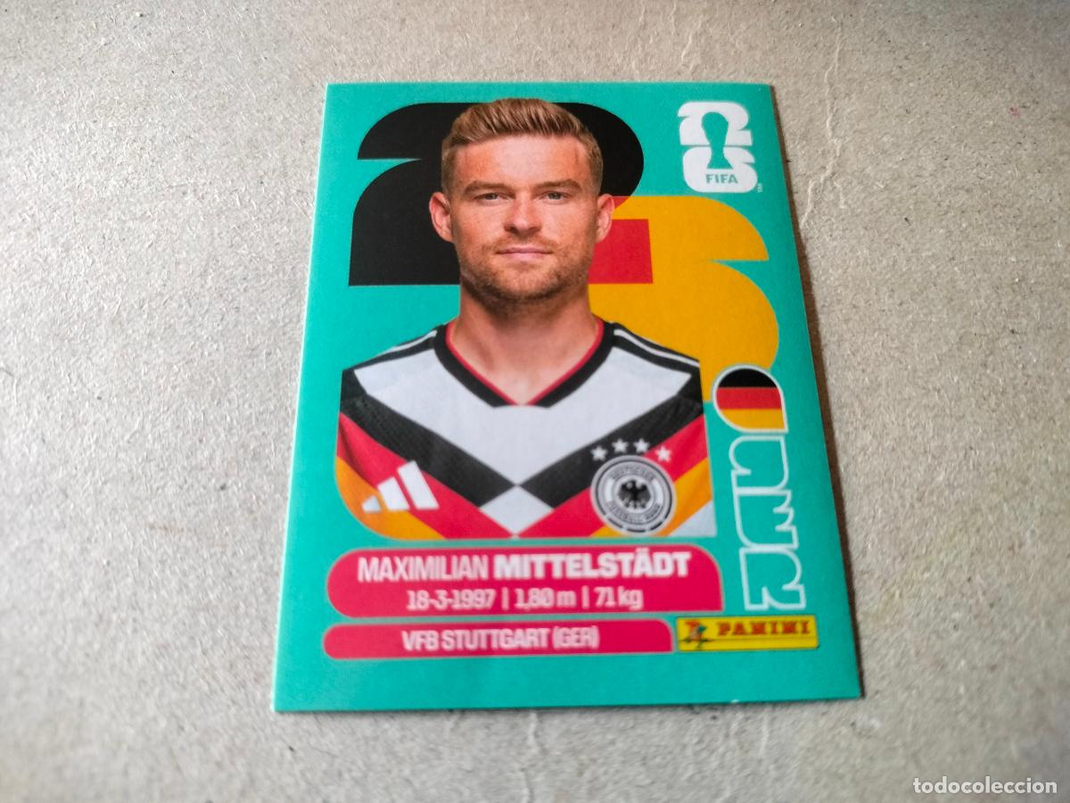 Cromos de f&uacute;tbol: CROMO FUTBOL MUNDIAL 2026 MITTELSTADT ALEMANIA N&Uacute;MERO 9