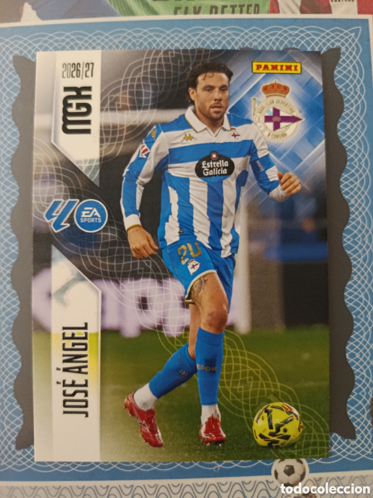 Cromos de f&uacute;tbol: MEGACRACKS 2026 2027 - 26 27 - PANINI - N&ordm; 139 JOSE ANGEL DEPORTIVO DE LA CORU&Ntilde;A
