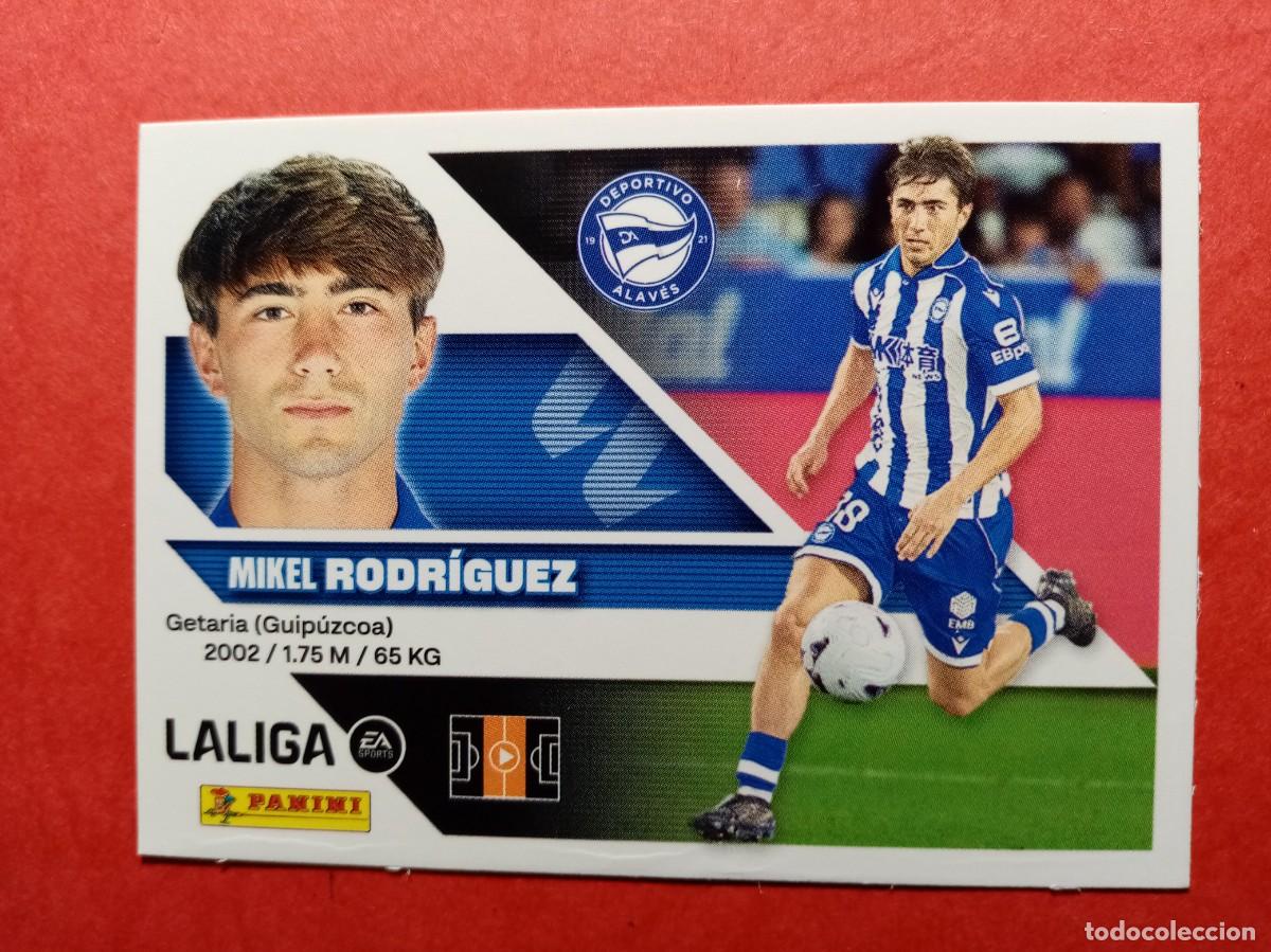 Cromos de f&uacute;tbol: N&ordm; 10 MIKEL RODRIGUEZ, D ALAVES, LIGA ESTE 2026 2027 26 27 PANINI