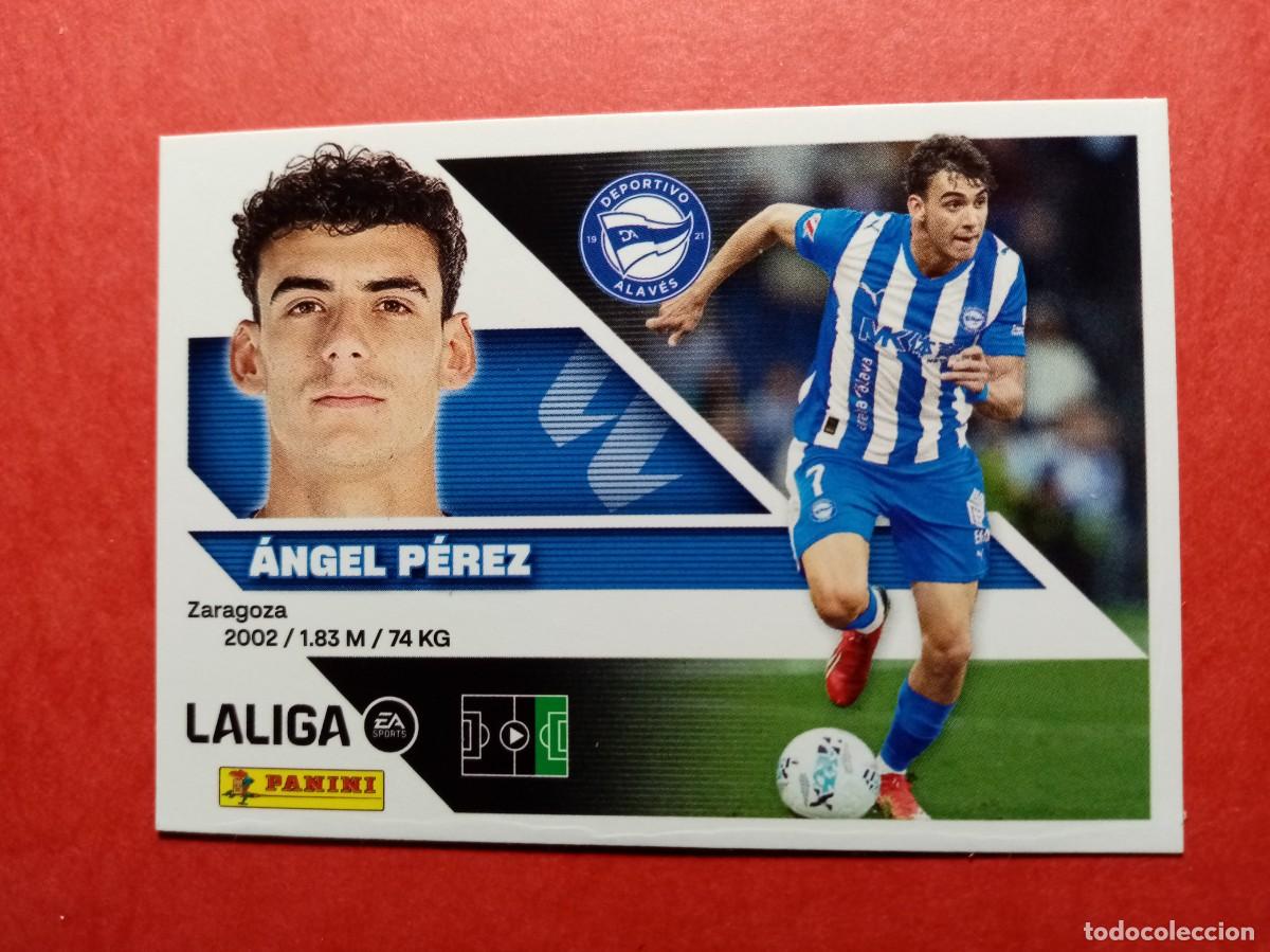 Figurine di Calcio: N&ordm; 17 ANGEL PEREZ, D ALAVES, LIGA ESTE 2026 2027 26 27 PANINI