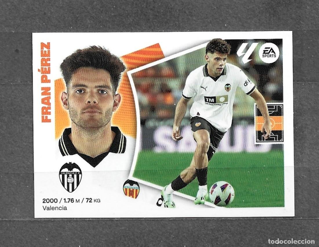 Figurine di Calcio: Liga este 24/25 - Fran P&eacute;rez - N&ordm; 16 - Valencia CF