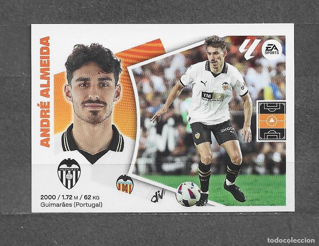 Figurine di Calcio: Liga este 24/25 - Andr&eacute; Almeida - N&ordm; 14 - Valencia CF