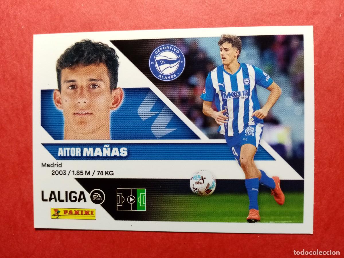Figurine di Calcio: N&ordm; 18 B 18B AITOR MA&Ntilde;AS , D ALAVES, LIGA ESTE 2026 2027 26 27 PANINI