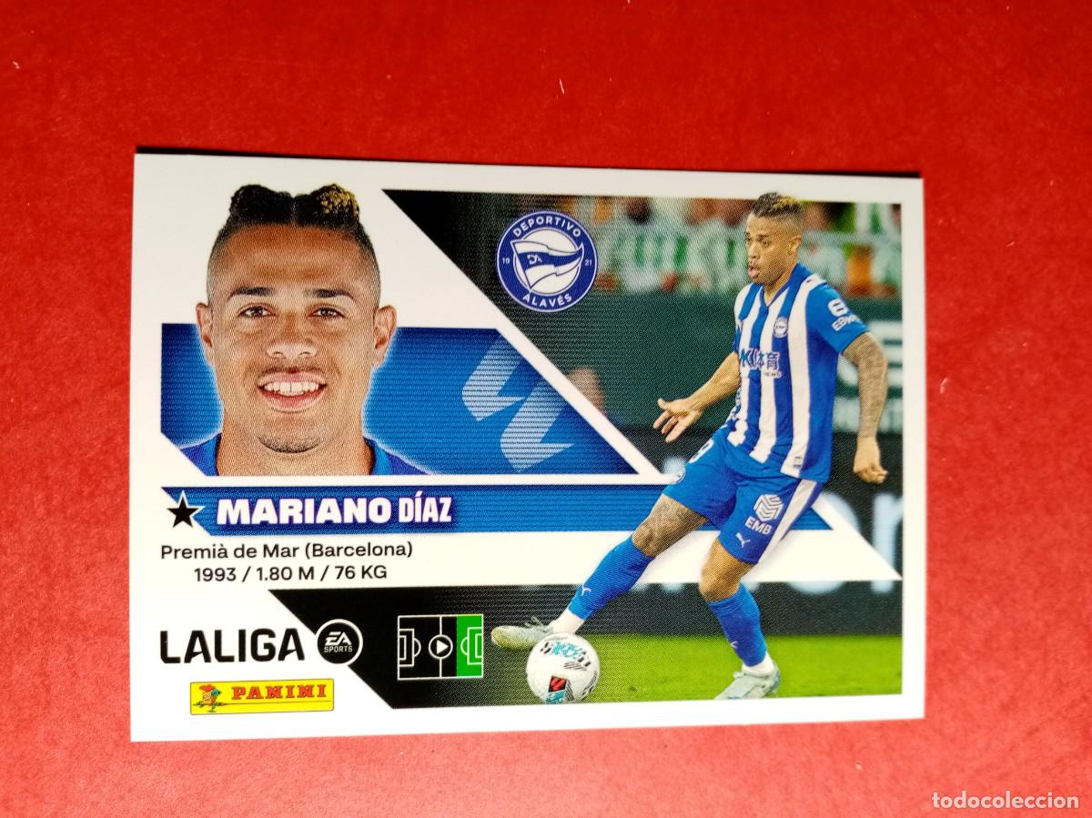 Cromos de f&uacute;tbol: N&ordm; 20 BIS 20BIS MARIANO DIAZ, COLOCA , D ALAVES, LIGA ESTE 2026 2027 26 27 PANINI