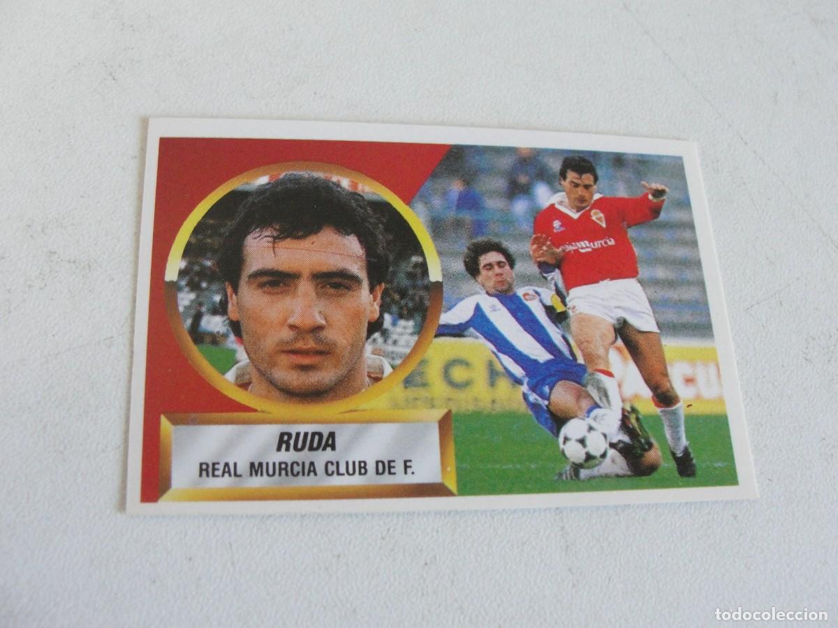 Cromos de f&uacute;tbol: LIGA ESTE 88 89 - REAL MURCIA 14 B - RUDA - NUNCA PEGADO - PERFECTO ESTADO