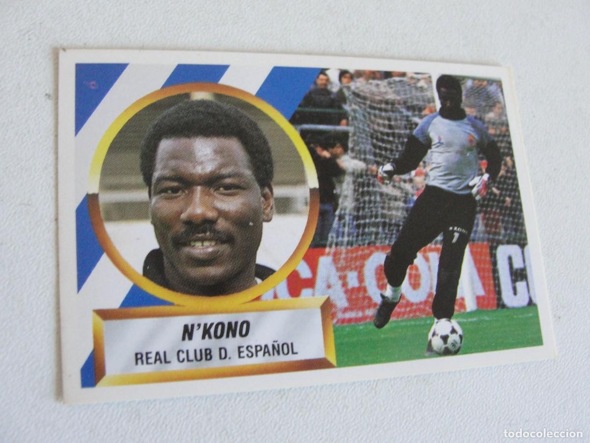 Cromos de f&uacute;tbol: LIGA ESTE 88 89 - ESPA&Ntilde;OL 1 - N KONO - SIN PEGAR