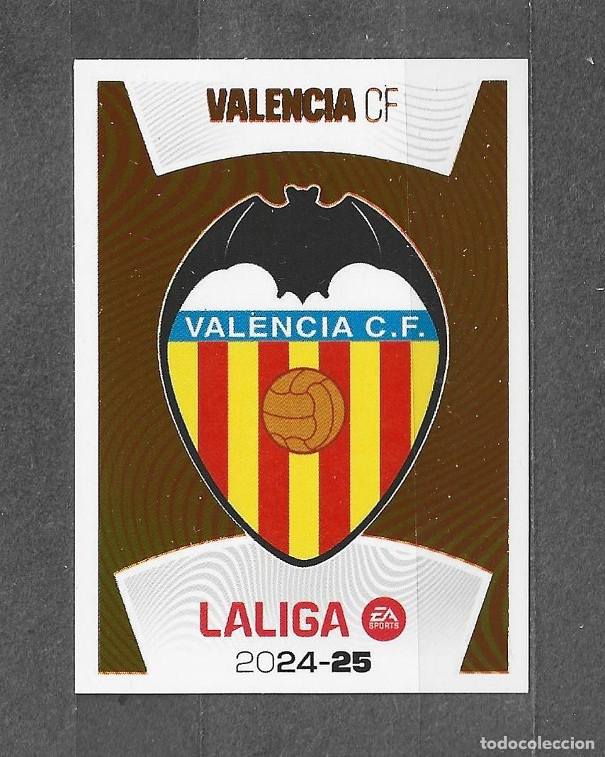 Cromos de f&uacute;tbol: Liga este 24/25 - Escudo - N&ordm; 1 - Valencia CF