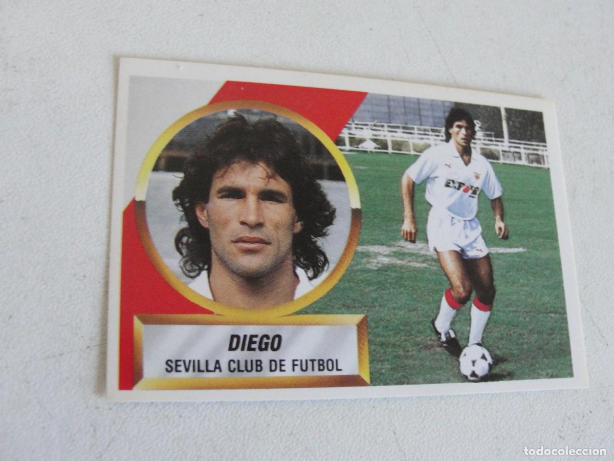 Cromos de f&uacute;tbol: LIGA ESTE 88 89 - SEVILLA 7 B - DIEGO - NUNCA PEGADO
