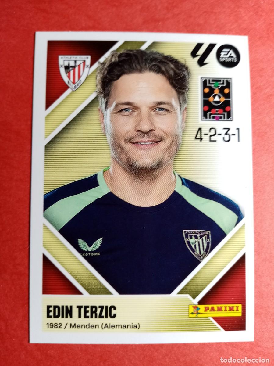 Cromos de f&uacute;tbol: N&ordm; 2 EDIN TERZIC, ENTRENADOR, ATHLETIC CLUB, LIGA ESTE 2026 2027 26 27 PANINI
