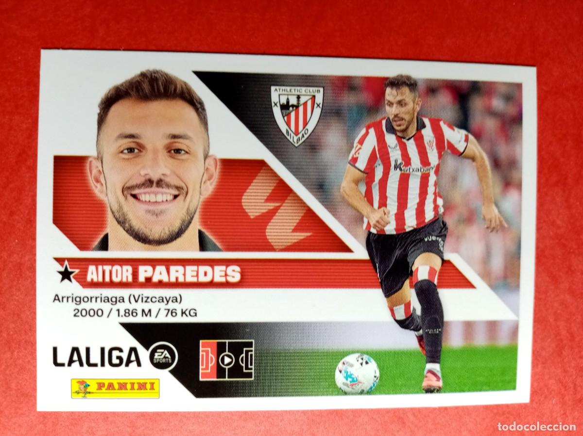 Cromos de f&uacute;tbol: N&ordm; 6 A 6A AITOR PAREDES, ATHLETIC CLUB, LIGA ESTE 2026 2027 26 27 PANINI