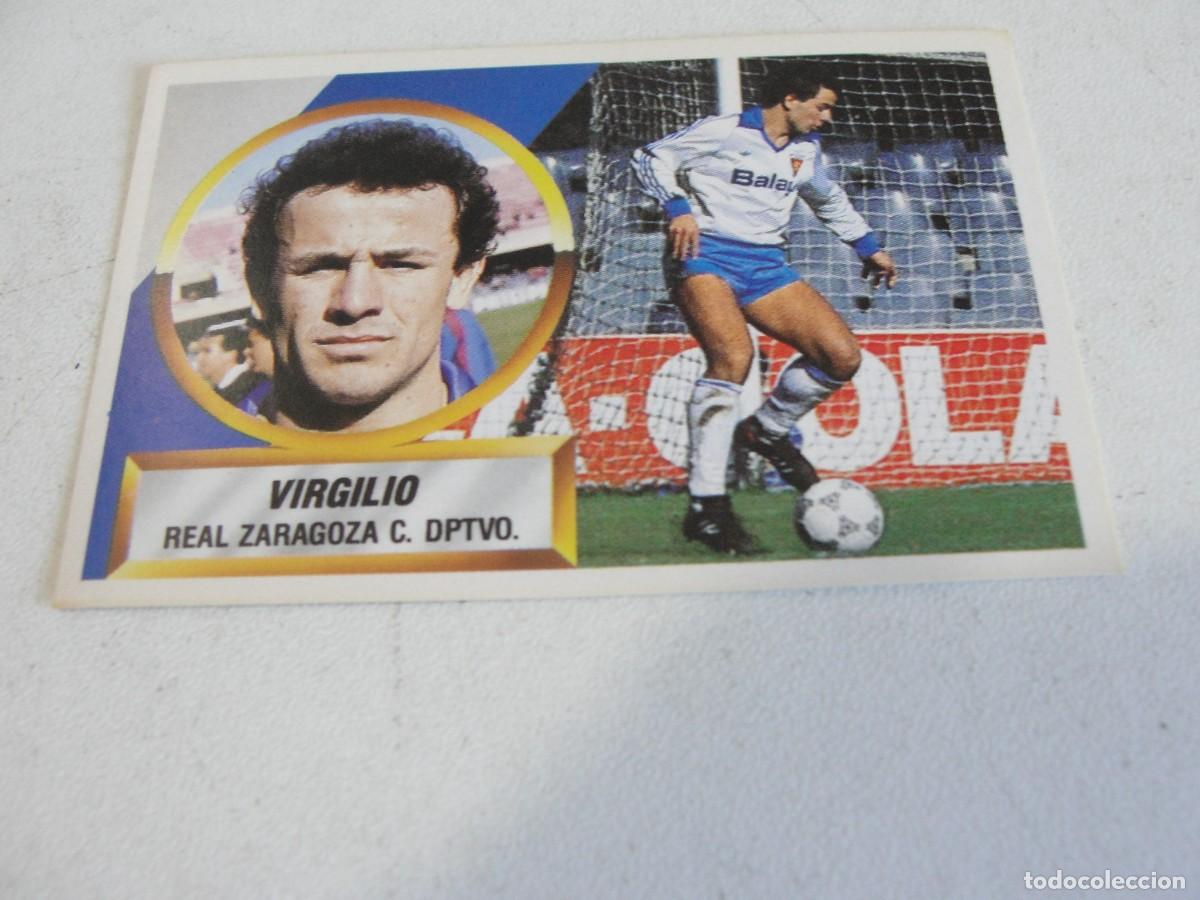 Cromos de f&uacute;tbol: LIGA ESTE 88 89 - ZARAGOZA 6 B - VIRGILIO - NUNCA PEGADO
