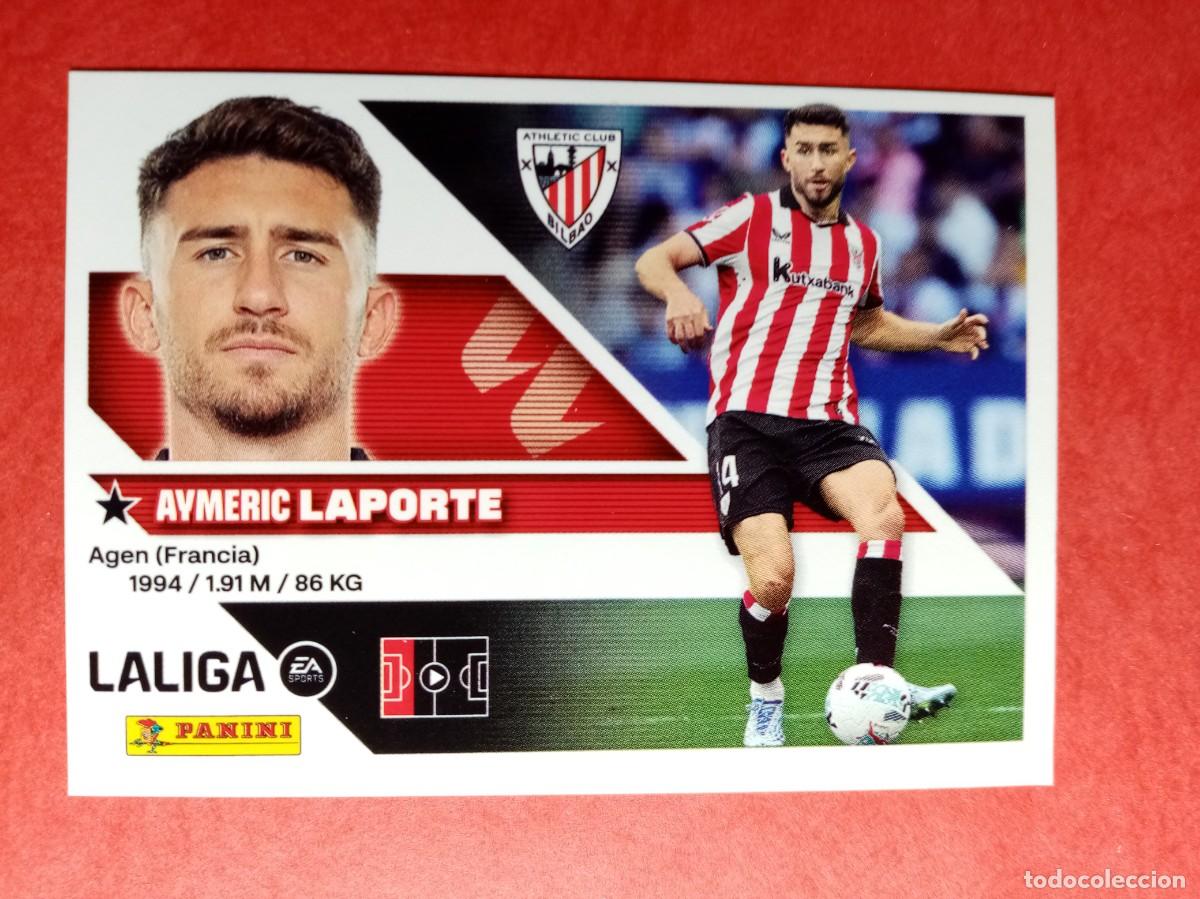 Cromos de f&uacute;tbol: N&ordm; 8 AYMERIC LAPORTE, ATHLETIC CLUB, LIGA ESTE 2026 2027 26 27 PANINI