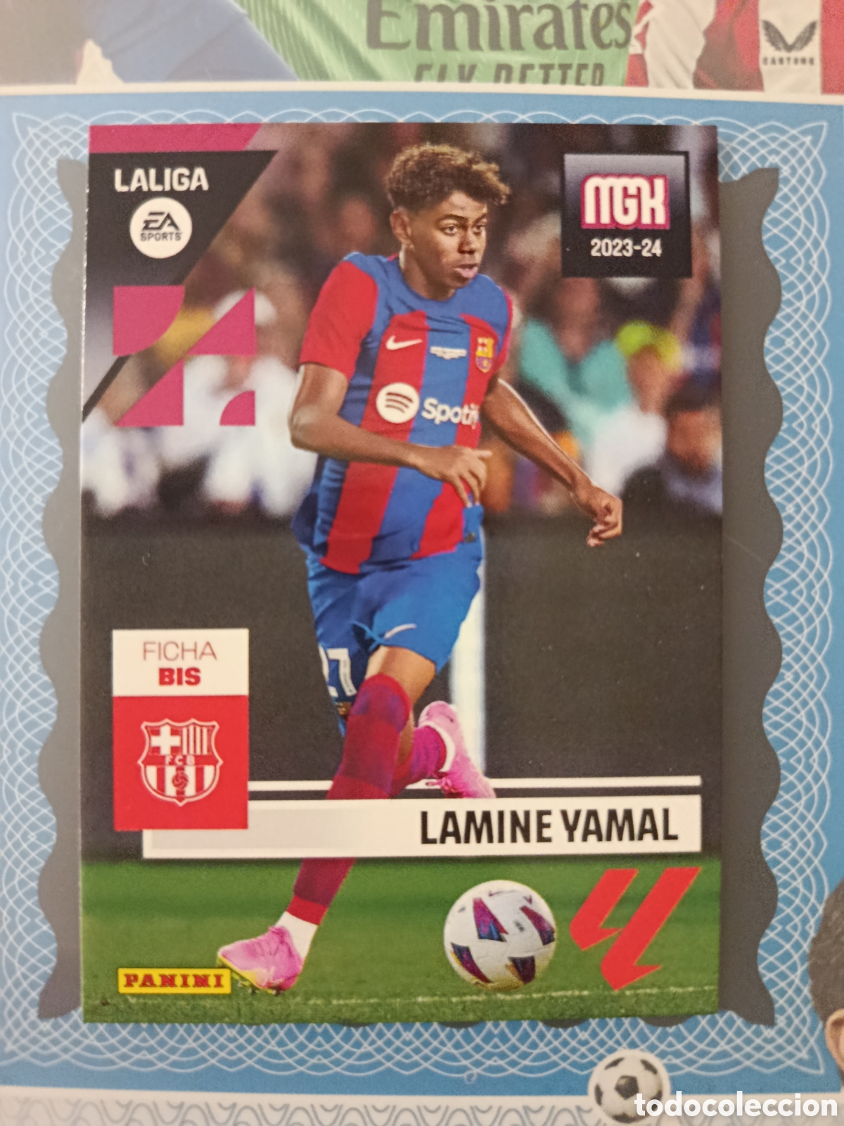 Cromos de f&uacute;tbol: MEGACRACKS 20263 2024 - 23 24 - PANINI - N&ordm; 108 BIS LAMINE YAMAL FUTBOL CLUB BARCELONA