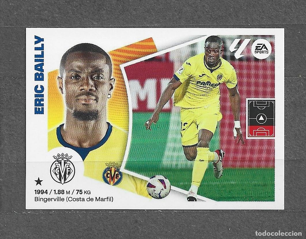 Cromos de f&uacute;tbol: Liga este 24/25 - Eric Bailly - N&ordm; 9 - Villarreal CF