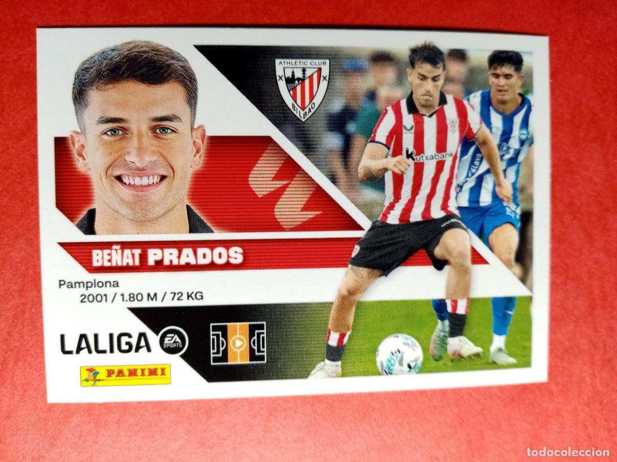 Cromos de f&uacute;tbol: N&ordm; 13 BIS 13BIS BE&Ntilde;AT PRADOS, COLOCA, ATHLETIC CLUB, LIGA ESTE 2026 2027 26 27 PANINI