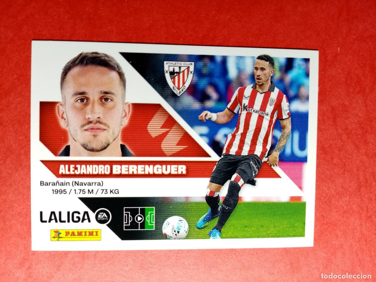 Cromos de f&uacute;tbol: N&ordm; 16 ALEJANDRO BERENGUER, ATHLETIC CLUB, LIGA ESTE 2026 2027 26 27 PANINI