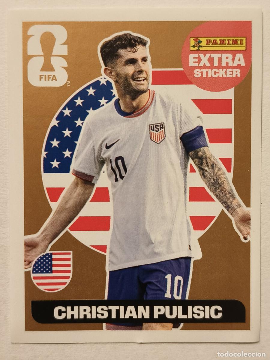Cromos de f&uacute;tbol: #CHRISTIAN PULISIC EXTRA STICKER BRONCE (USA) MUNDIAL 2026 PANINI