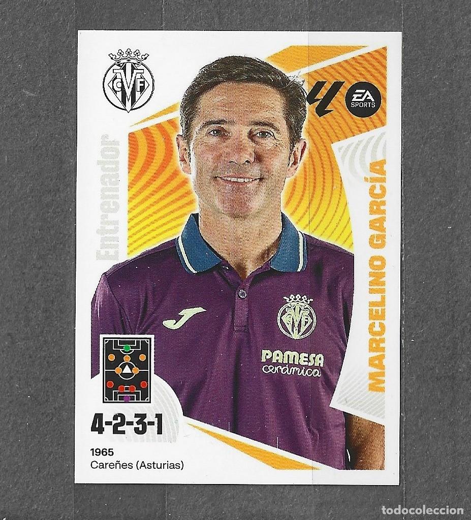Cromos de f&uacute;tbol: Liga este 24/25 - Marcelino Garc&iacute;a - N&ordm; 2 - Villarreal CF