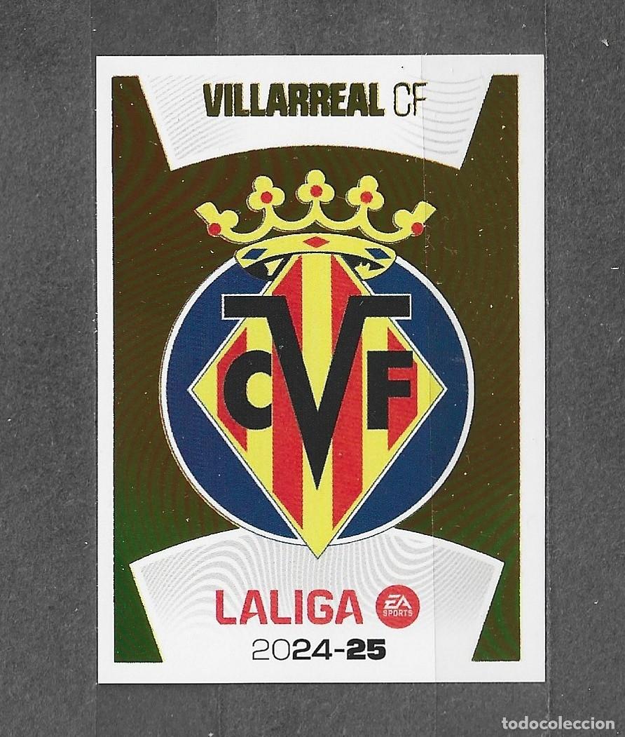 Cromos de f&uacute;tbol: Liga este 24/25 - Escudo - N&ordm; 1 - Villarreal CF