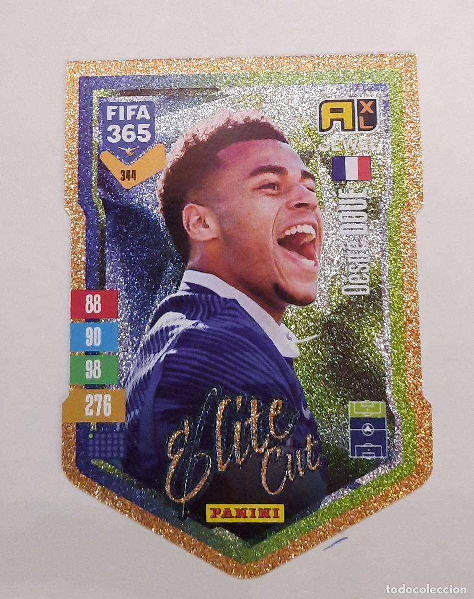 Cromos de f&uacute;tbol: D&eacute;sir&eacute; Dou&eacute; Elite Cut #344, Francia Fifa 365 2027