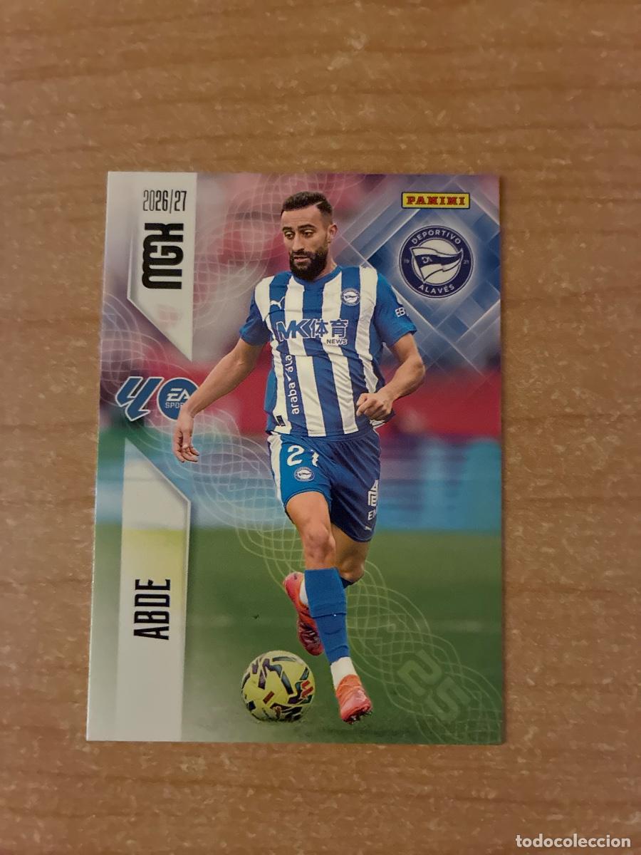 Cromos de f&uacute;tbol: 34 ABDE ALAV&Eacute;S MEGACRACKS 2026 2027