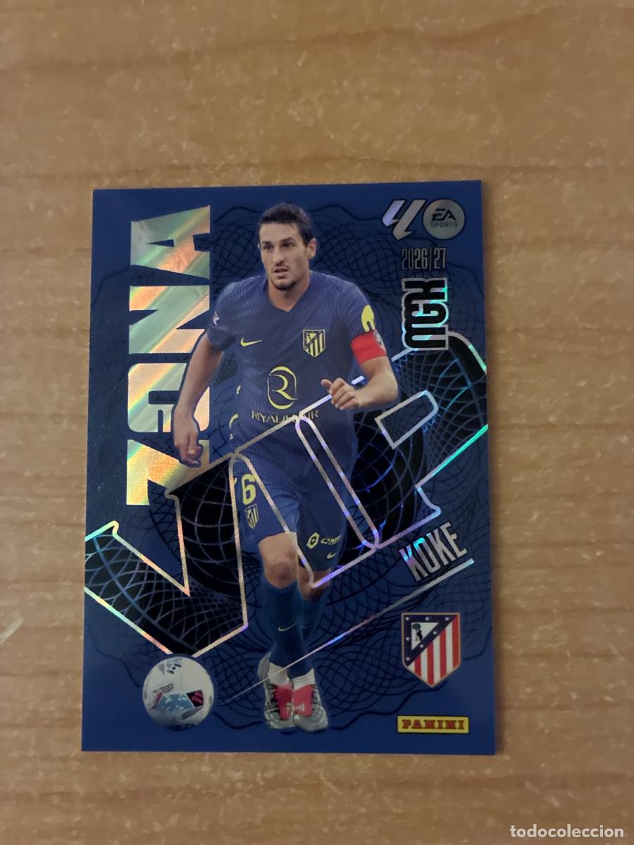Cromos de f&uacute;tbol: 400 KOKE ZONA VIP ATL&Eacute;TICO MADRID MEGACRACKS 2026 2027