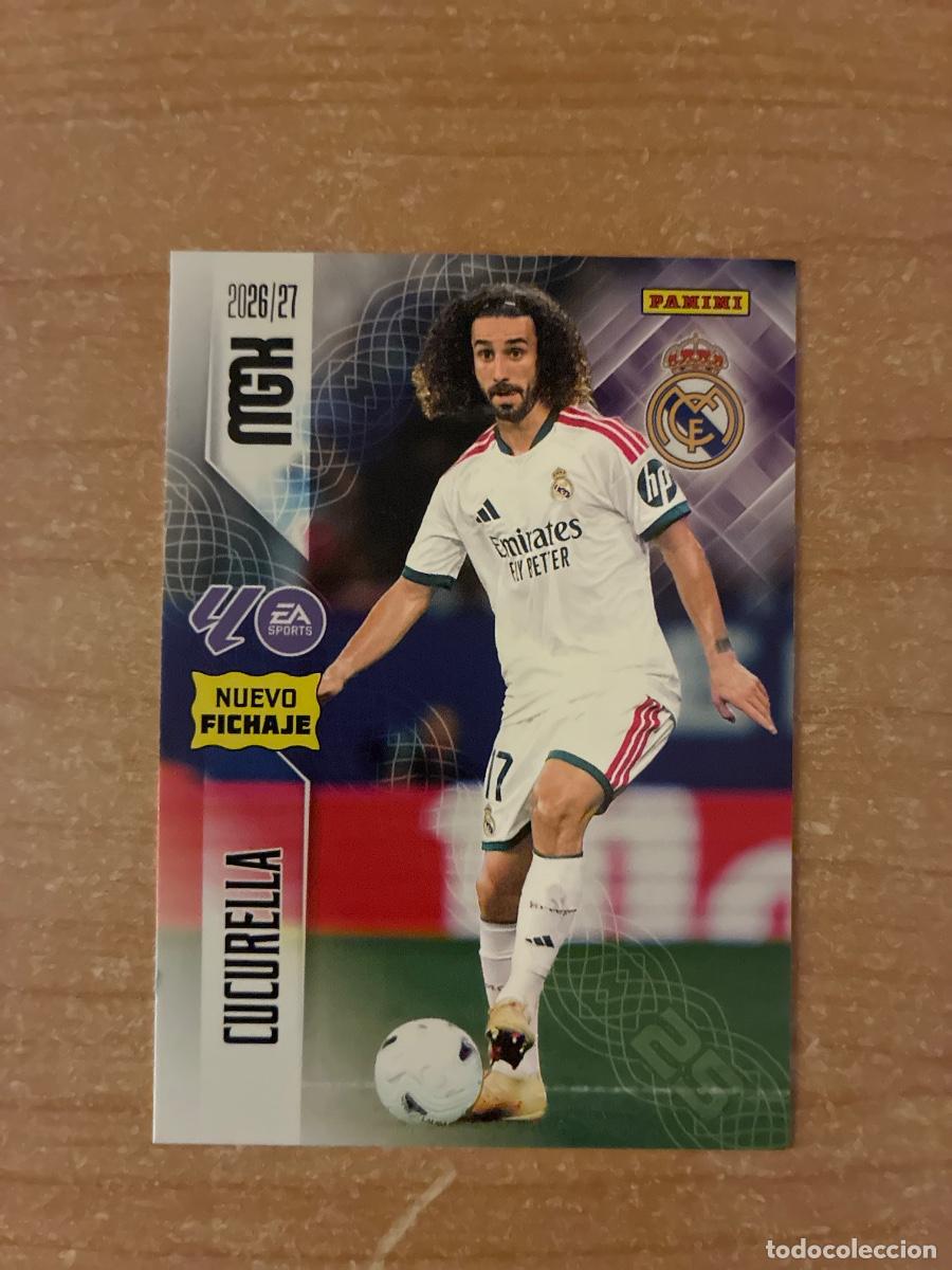 Cromos de f&uacute;tbol: 451 CUCURELLA NUEVO FICHAJE REAL MADRID MEGACRACKS 2026 2027