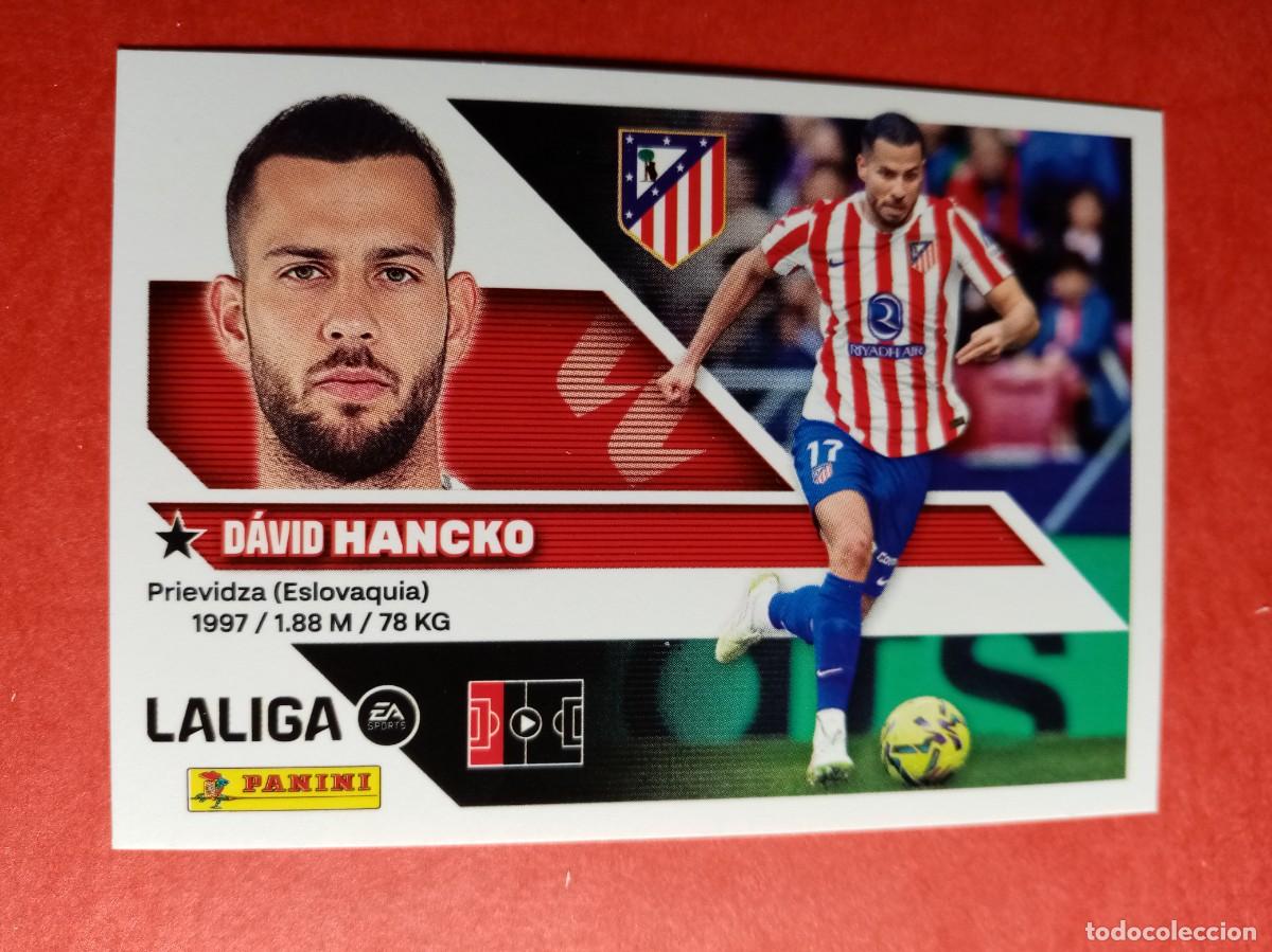 Cromos de f&uacute;tbol: N&ordm; 9 DAVID HANCKO, ATLETICO DE MADRID, LIGA ESTE 2026 2027 26 27 PANINI