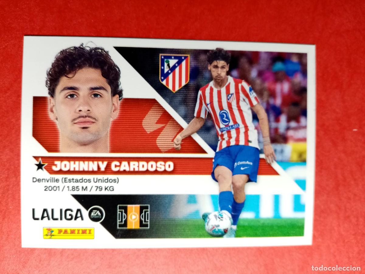 Football Stickers: N&ordm; 13 JOHNNY CARDOSO, ATLETICO DE MADRID, LIGA ESTE 2026 2027 26 27 PANINI