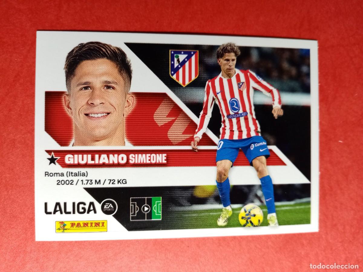 Football Stickers: N&ordm; 17 GIULIANO SIMEONE, ATLETICO DE MADRID, LIGA ESTE 2026 2027 26 27 PANINI
