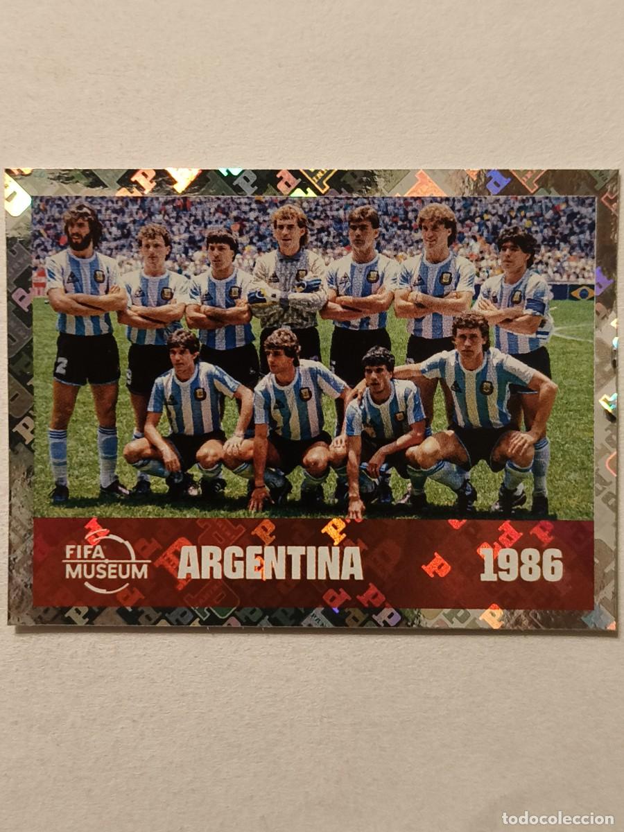 Cromos de f&uacute;tbol: #FWC14 CAMPEONES (ARGENTINA 1986) MUNDIAL 2026 PANINI