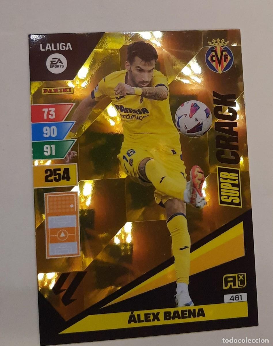 Cromos de f&uacute;tbol: &Aacute;lex Baena Super Crack #461 Villareal CF La Liga Adrenalyn-XL Panini 2023-24