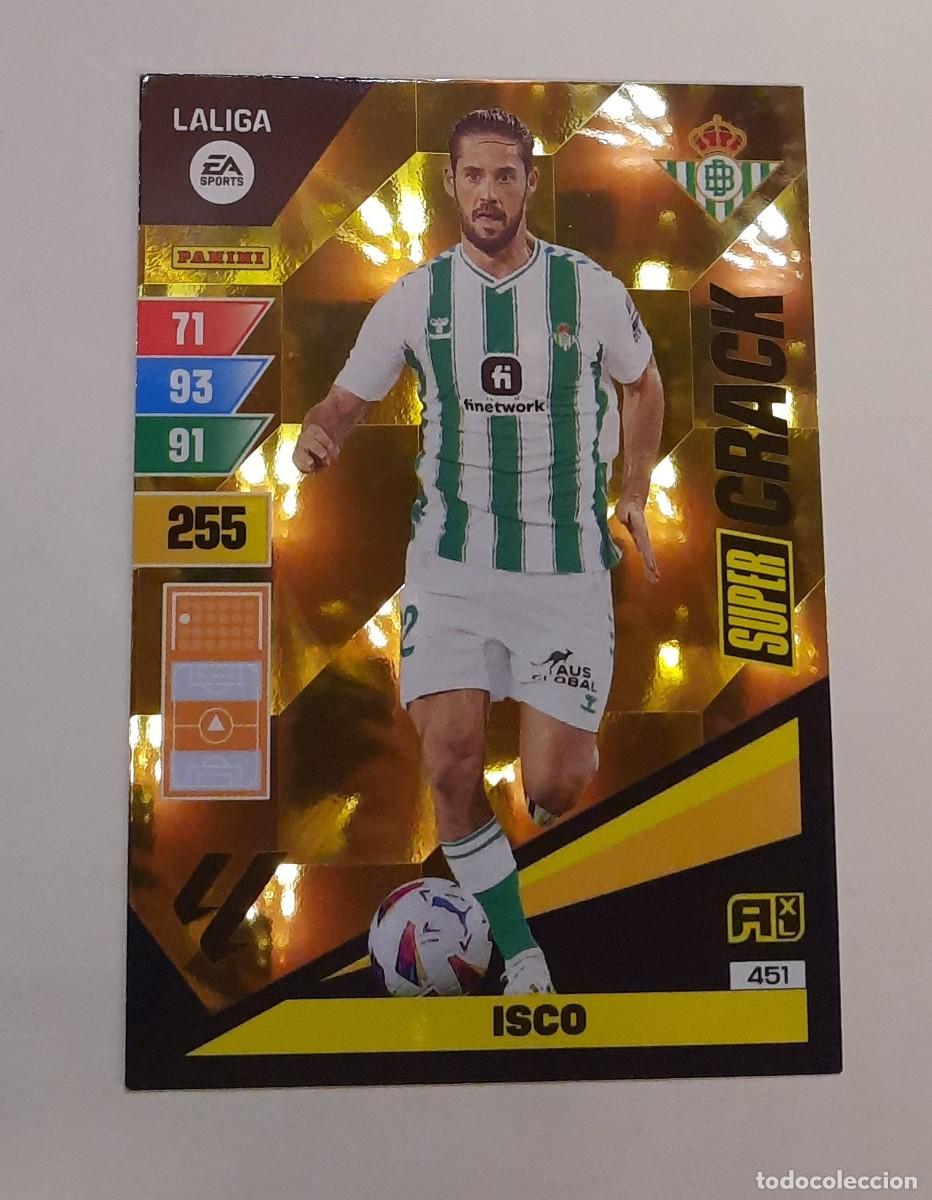Cromos de f&uacute;tbol: Isco Super Crack #451 Real Betis La Liga Adrenalyn-XL Panini 2023-24