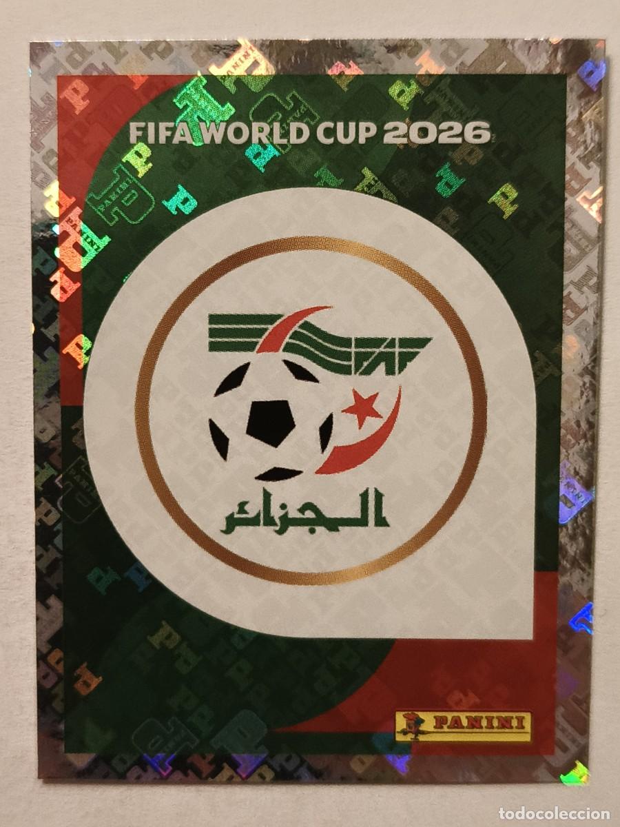 Cromos de f&uacute;tbol: #ALG1 ESCUDO (ARGELIA) MUNDIAL 2026 PANINI