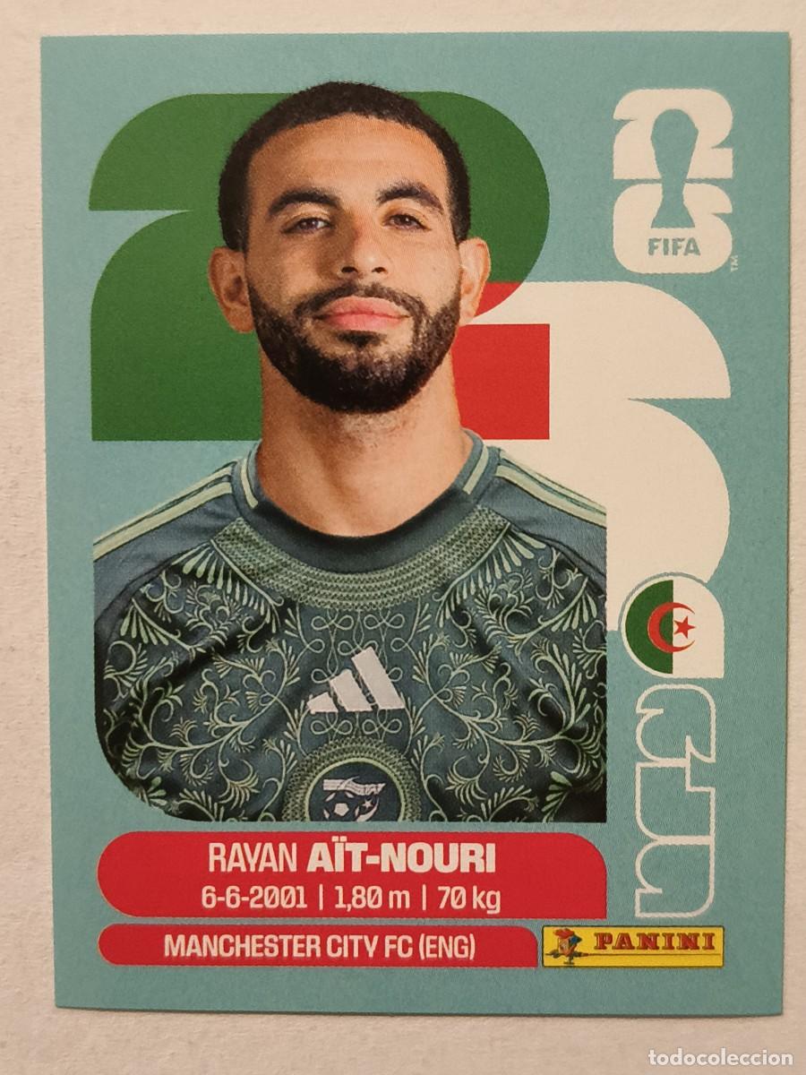 Cromos de f&uacute;tbol: #ALG5 AIT-NOURI (ARGELIA) MUNDIAL 2026 PANINI