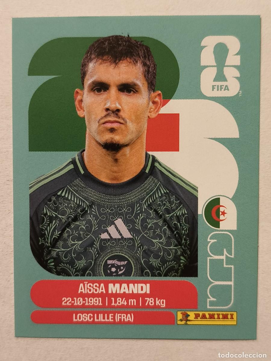 Cromos de f&uacute;tbol: #ALG7 MANDI (ARGELIA) MUNDIAL 2026 PANINI