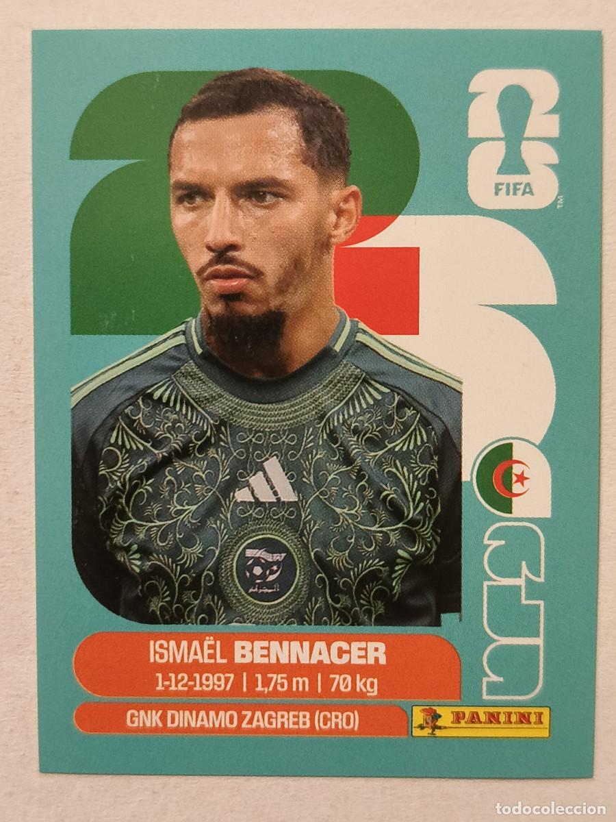 Cromos de f&uacute;tbol: #ALG8 BENNACER (ARGELIA) MUNDIAL 2026 PANINI