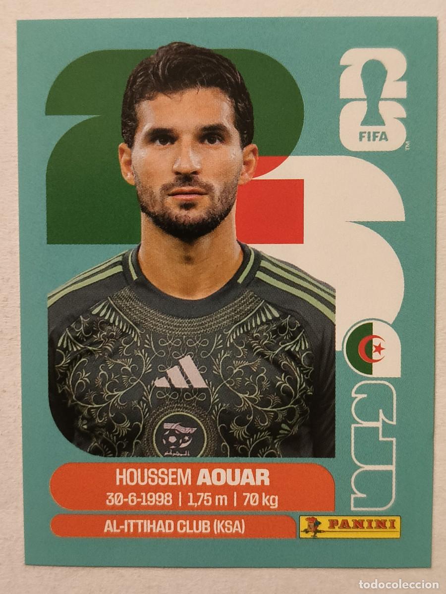 Cromos de f&uacute;tbol: #ALG9 AOUAR (ARGELIA) MUNDIAL 2026 PANINI