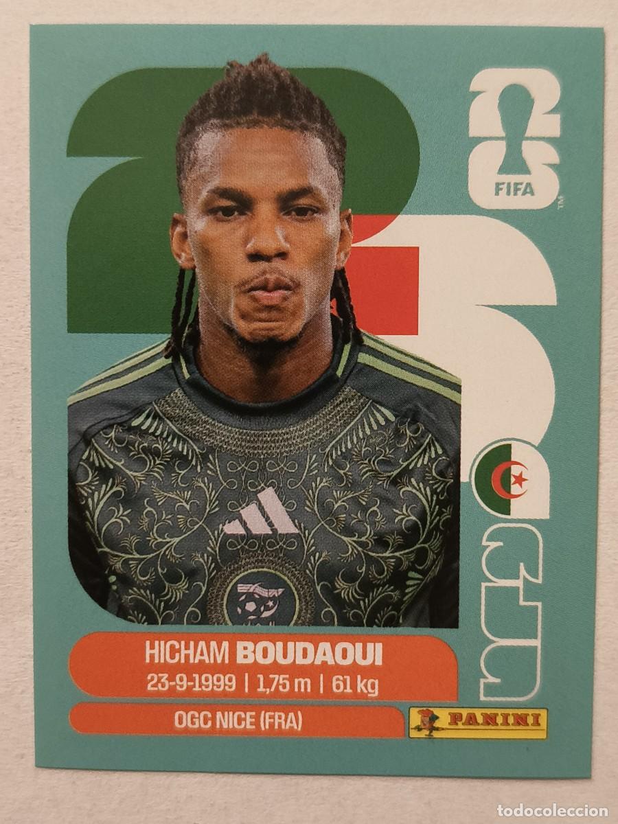 Cromos de f&uacute;tbol: #ALG10 BOUDAOUI (ARGELIA) MUNDIAL 2026 PANINI