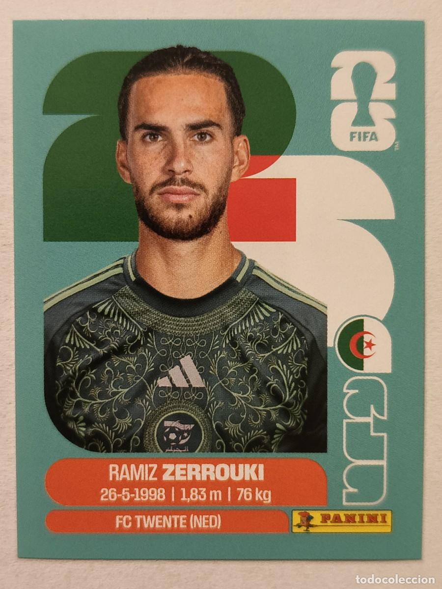 Cromos de f&uacute;tbol: #ALG11 ZERROUKI (ARGELIA) MUNDIAL 2026 PANINI