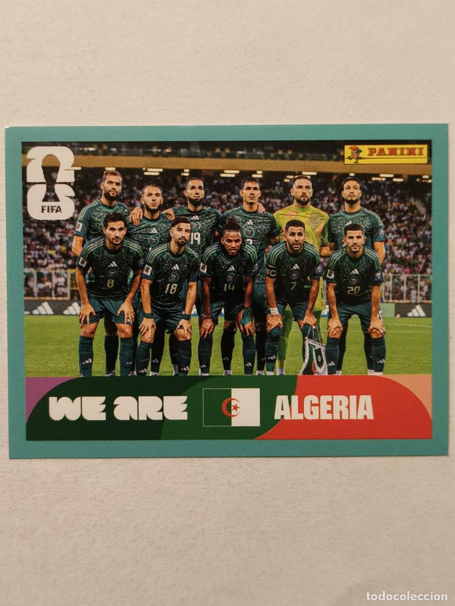 Cromos de f&uacute;tbol: #ALG13 ALINEACION (ARGELIA) MUNDIAL 2026 PANINI