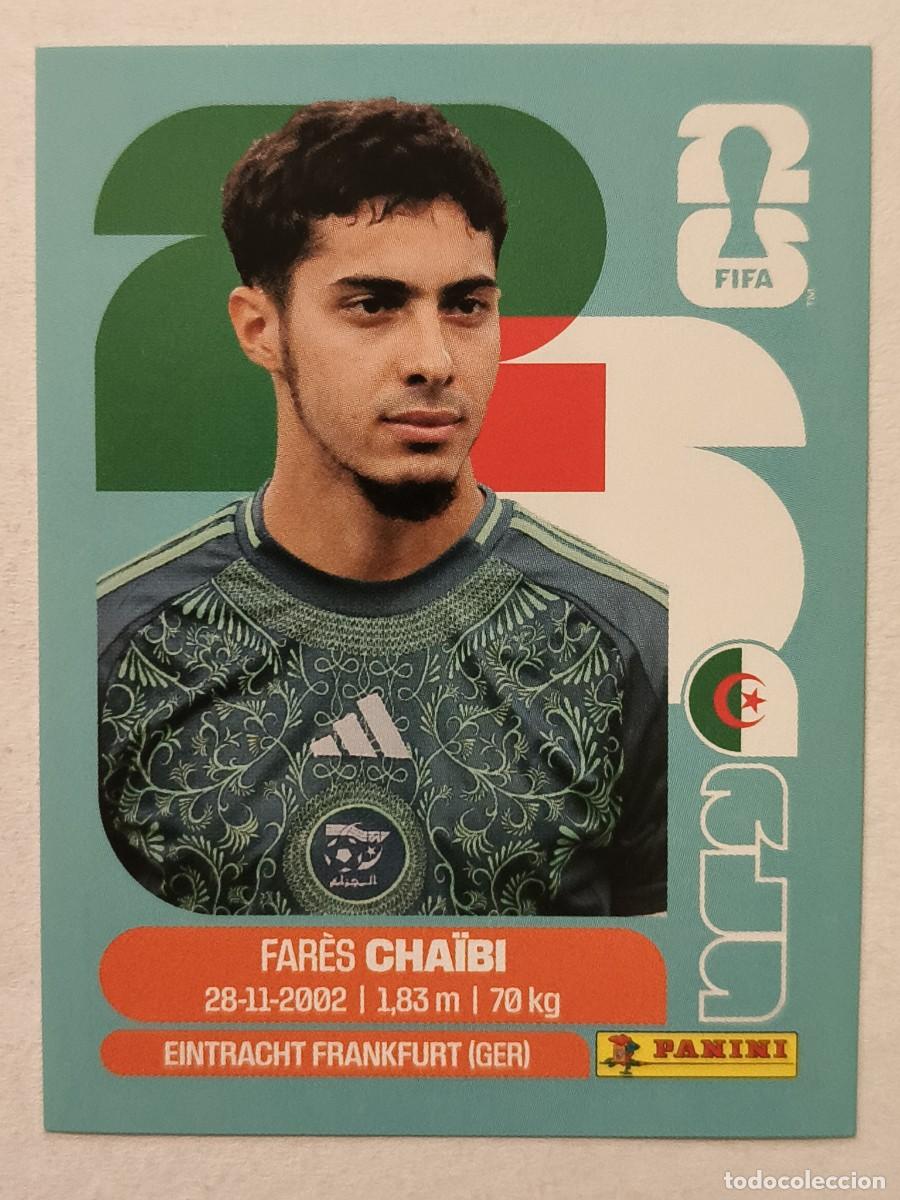 Cromos de f&uacute;tbol: #ALG14 CHAIBI (ARGELIA) MUNDIAL 2026 PANINI