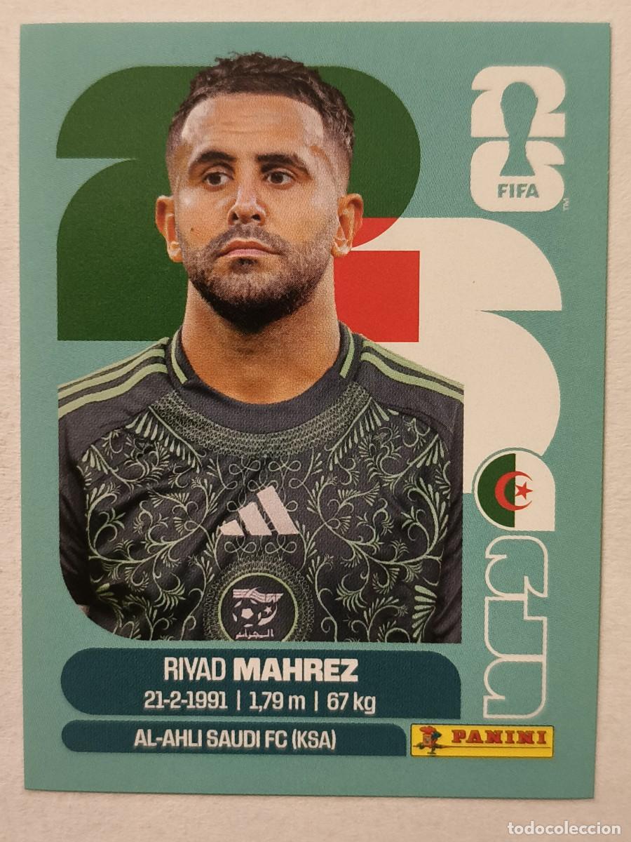 Cromos de f&uacute;tbol: #ALG15 MAHREZ (ARGELIA) MUNDIAL 2026 PANINI