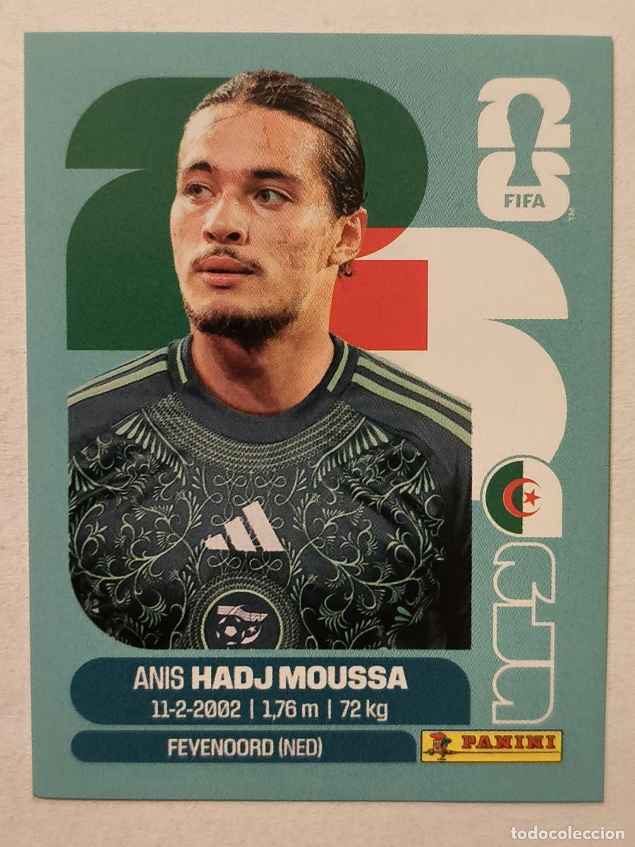 Cromos de f&uacute;tbol: #ALG17 HADJ MOUSSA (ARGELIA) MUNDIAL 2026 PANINI