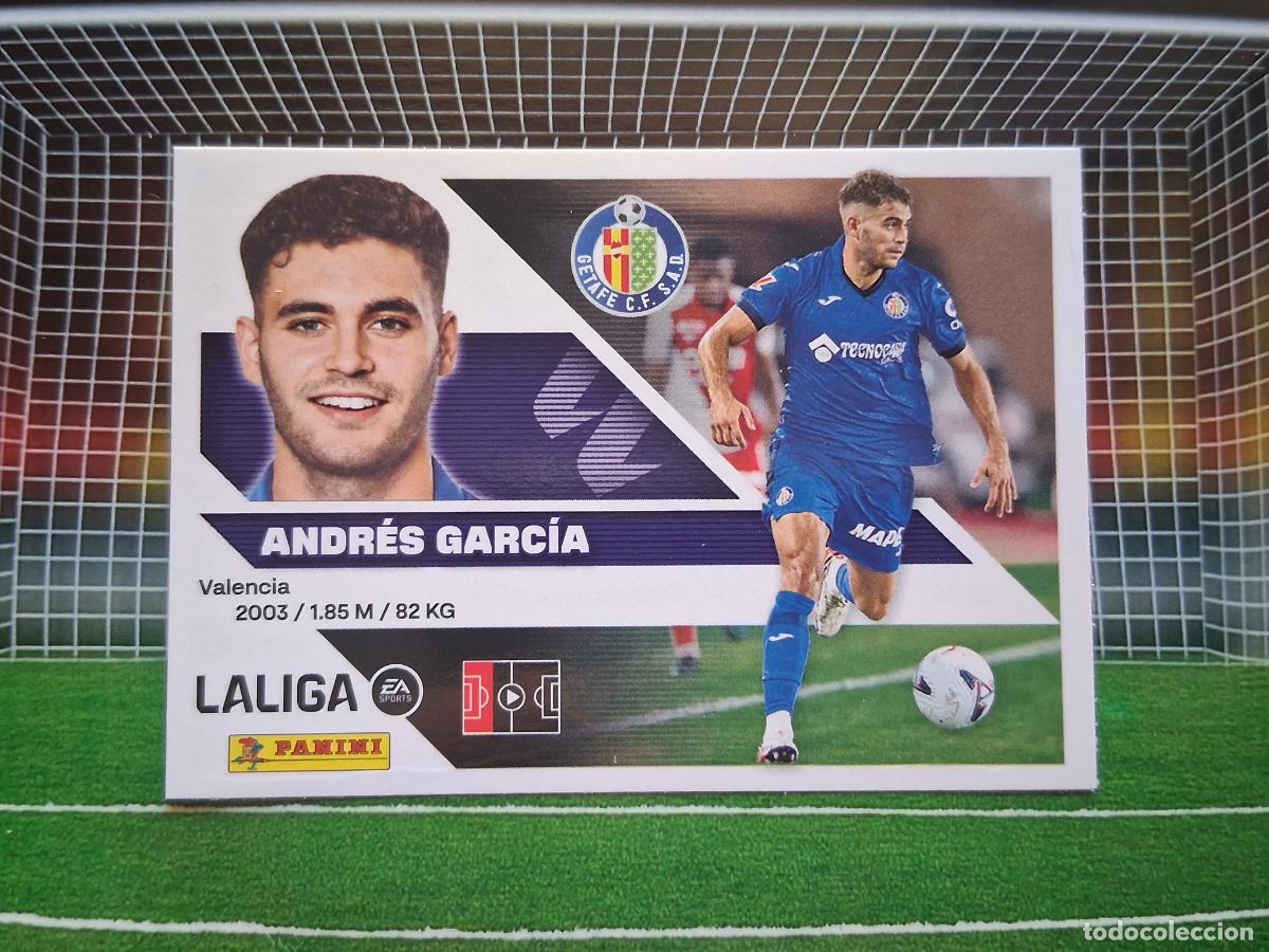 Cromos de f&uacute;tbol: ANDRES GARCIA FICHAJE 18 GETAFE CROMOS EDICIONES ESTE LIGA FUTBOL PANINI 2026 2027 26 27